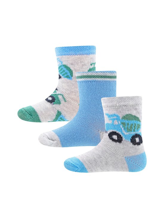 Ewers - Baustellenfahrzeuge-sukat 3-pack - 2 GREY BLUE | Stockmann - photo 1