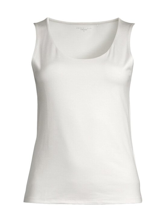 ESSENTIALS by Stockmann - Jessica Tank trikotāžas tops - OFFWHITE | Stockmann - photo 1