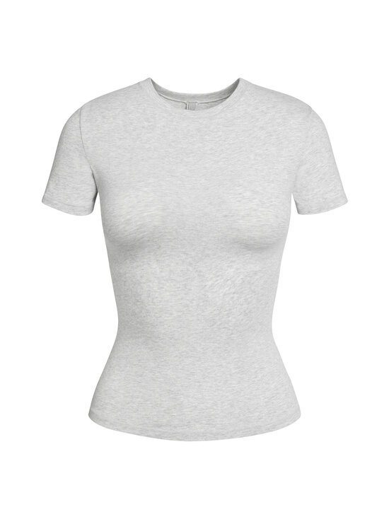 SKIMS - Cotton Jersey t-paita - LIGHT HEATHER GREY | Stockmann - photo 1