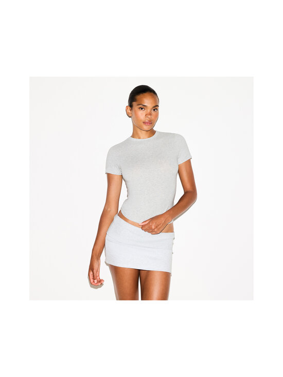 SKIMS - Cotton Jersey t-paita - LIGHT HEATHER GREY | Stockmann - photo 2
