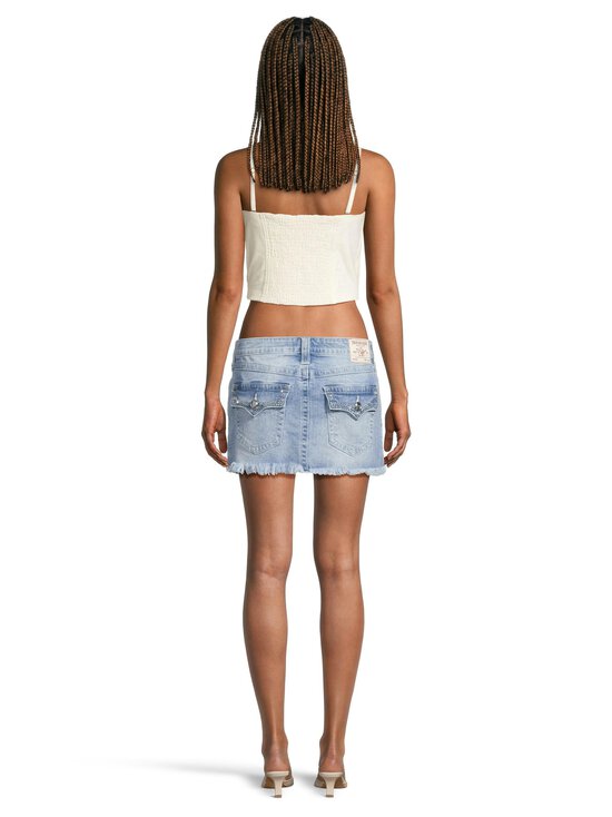 True Religion - Sadie Mini Skirt Flap -farkkuhame - MEDIUM WASH | Stockmann - photo 4