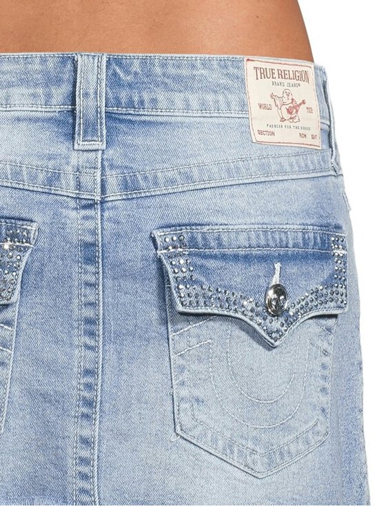 True Religion - Sadie Mini Skirt Flap -farkkuhame - MEDIUM WASH | Stockmann - photo 5