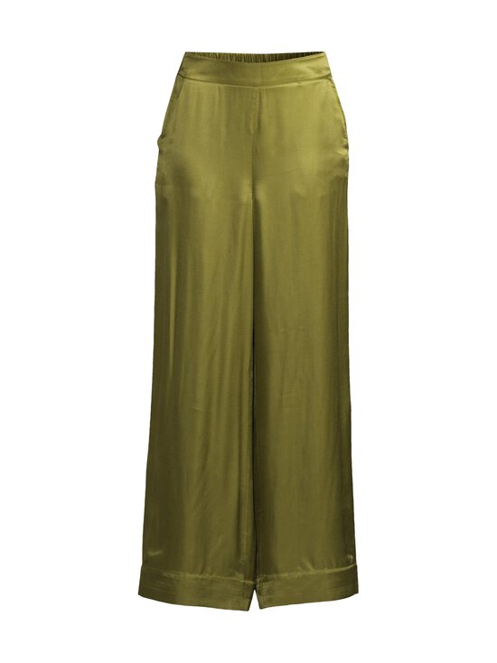 DESIGN BY STOCKMANN  – Tenerina-housut, green