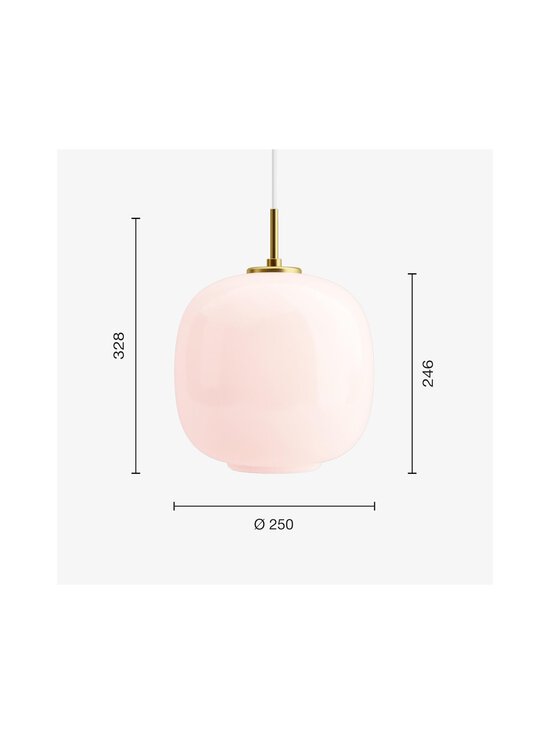 Louis Poulsen - VL45 Radiohus Pale Rose -riippuvalaisin - PALE ROSE - photo 3 Louis Poulsen - VL45 Radiohus Pale Rose -riippuvalaisin - PALE ROSE | Stockmann - photo 3