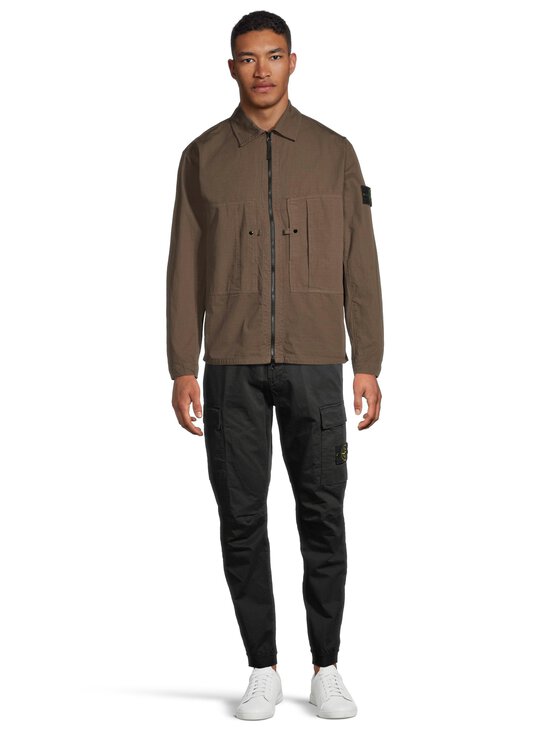 Stone Island - Lukuga triiksärk - V007C SHADOW BROWN | Stockmann - photo 2
