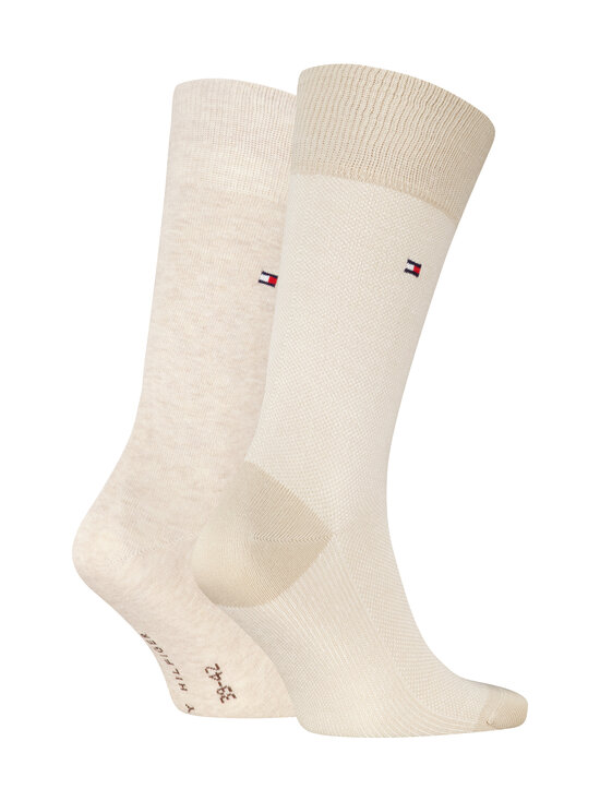 Tommy Hilfiger - Birdseye-sukat 2-pack - 027 SAND | Stockmann - photo 2