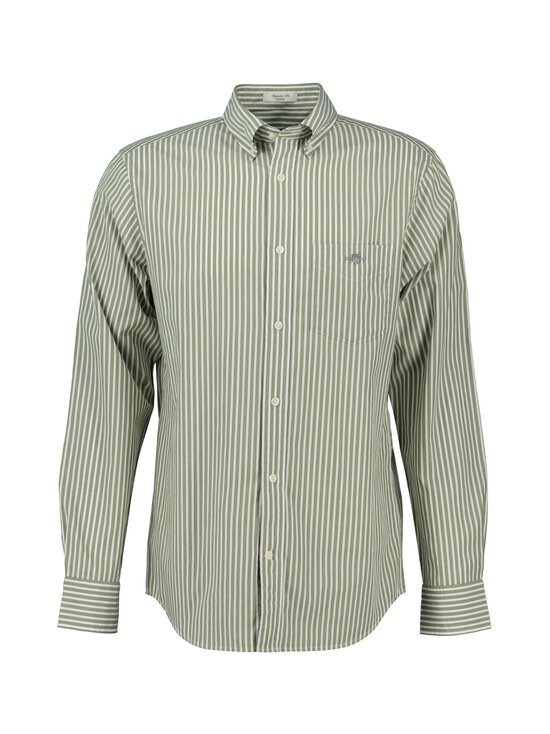 GANT - Triiksärk Poplin Stripe Regular Fit - 303 MOSS GREEN - photo 1 GANT - Triiksärk Poplin Stripe Regular Fit - 303 MOSS GREEN | Stockmann - photo 1