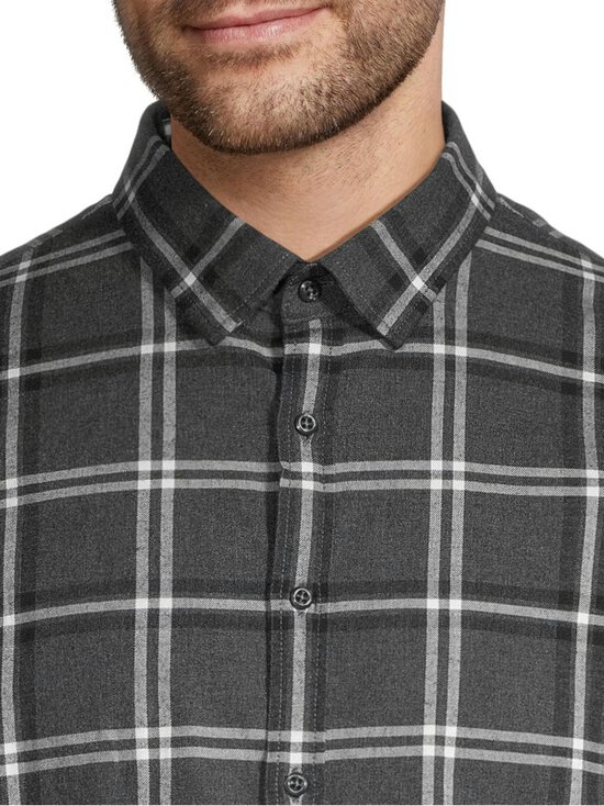CONSTRUE - Eckero Slim Fit Check flaneļa krekls - GREY MEL. CHECK COMBO - photo 4 CONSTRUE - Eckero Slim Fit Check flaneļa krekls - GREY MEL. CHECK COMBO | Stockmann - photo 4
