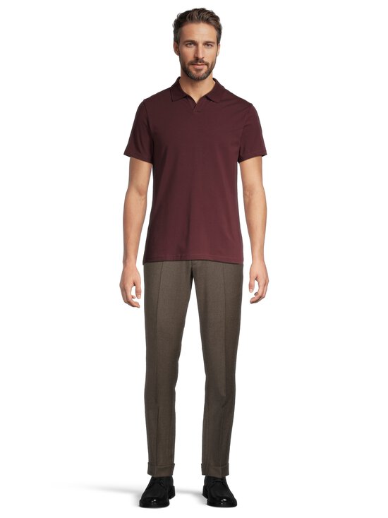 Filippa K - Stretch Cotton polo krekls - NULL DARK BURGUNDY DARK BURGUNDY | Stockmann - photo 2