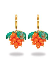 Annele - Cloudberry Cute -korvakorut - ORANGE | Stockmann