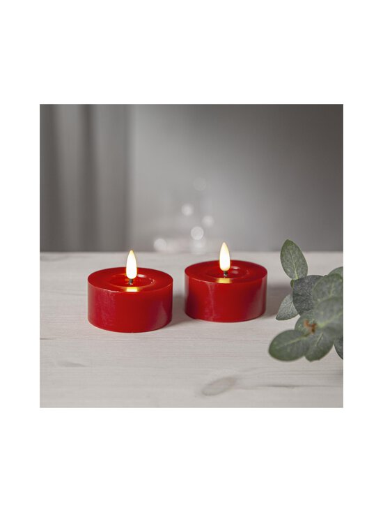 Star Trading - LED-teeküünlad Flamme Flow, 2 tk, 7 x 7 x 5,5 cm - PUNAINEN - photo 2 Star Trading - LED-teeküünlad Flamme Flow, 2 tk, 7 x 7 x 5,5 cm - PUNAINEN | Stockmann - photo 2