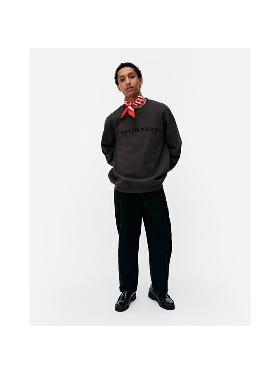 Marimekko - Loisto Logo -collegepaita - 981 DARK GREY, BLACK - photo 5 Marimekko - Loisto Logo -collegepaita - 981 DARK GREY, BLACK | Stockmann - photo 5