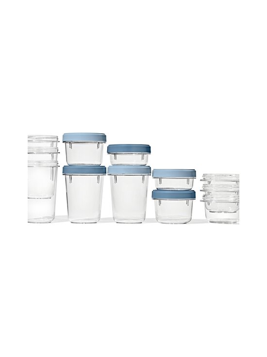 OXO - Twist & Stack -säilytysasti 592 ml, 2 kpl - CLEAR, BLUE | Stockmann - photo 3