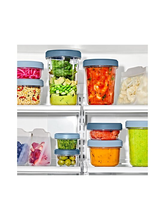 OXO - Twist & Stack -säilytysasti 592 ml, 2 kpl - CLEAR, BLUE | Stockmann - photo 5