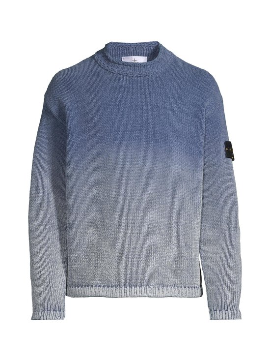 Stone Island - Logo Patch Crew Neck -neulepaita - V0024 DARK BLUE | Stockmann - photo 1