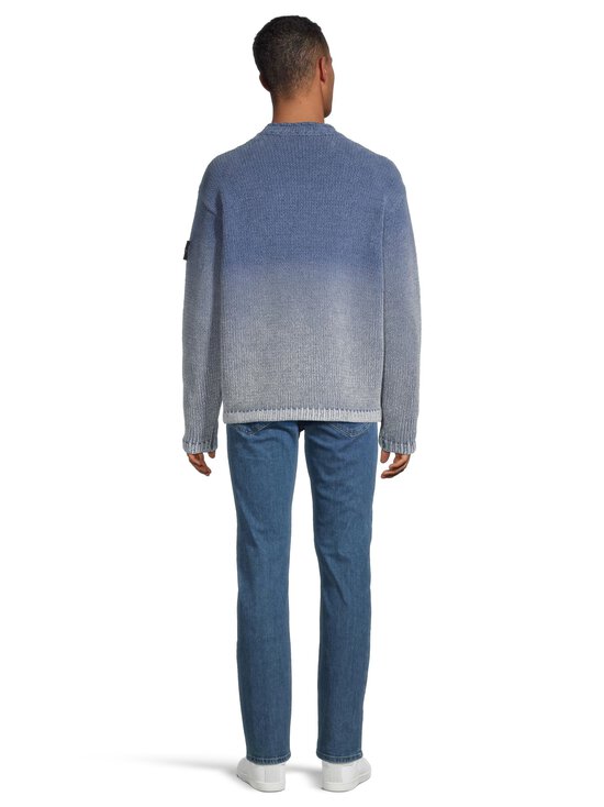 Stone Island - Logo Patch Crew Neck -neulepaita - V0024 DARK BLUE | Stockmann - photo 3