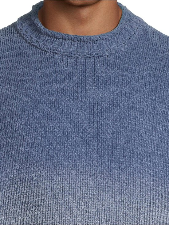 Stone Island - Logo Patch Crew Neck -neulepaita - V0024 DARK BLUE | Stockmann - photo 5