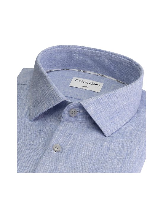 Calvin Klein Menswear - Slim Fit -pellavakauluspaita - 0G0 BLUE - photo 2 Calvin Klein Menswear - Slim Fit -pellavakauluspaita - 0G0 BLUE | Stockmann - photo 2