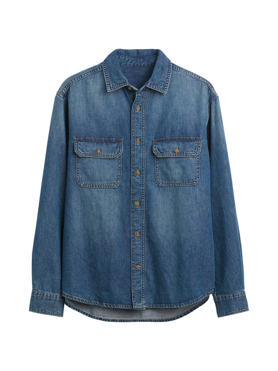 GAP - Relaxed Fit džinsa krekls - WORN DARK TINT | Stockmann - photo 1