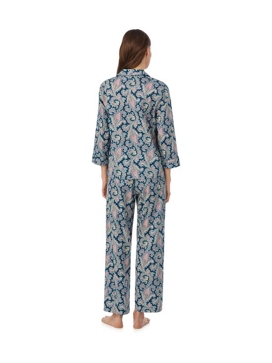 Lauren Ralph Lauren - Notch Collar Ankle -pyjama 2-osainen - 942 MULTIPAIS | Stockmann - photo 2