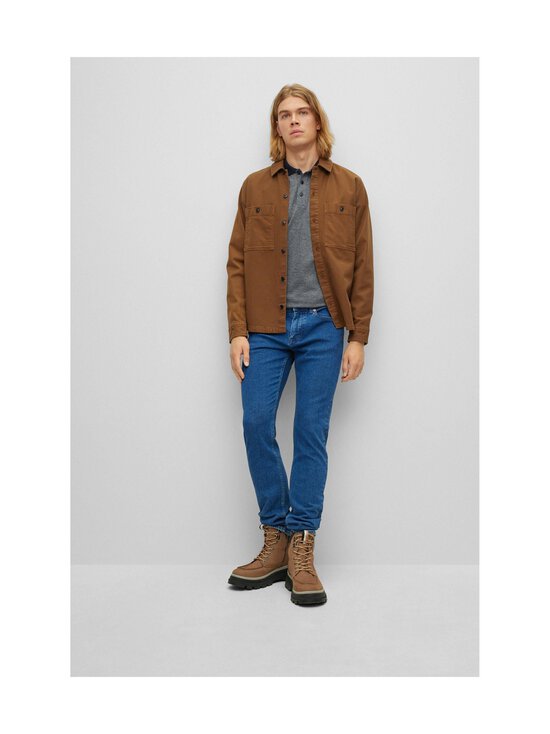 BOSS - Peoxfordlong-pikeepaita - 404 DARK BLUE | Stockmann - photo 4