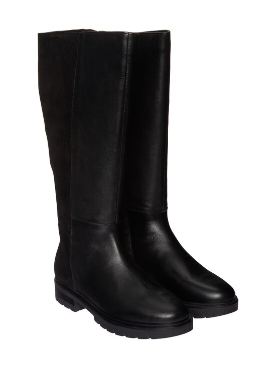 ara - Cambridge Tall G-last M-calf -saappaat mokkanahkapaneelilla - 01 SCHWARZ | Stockmann - photo 5