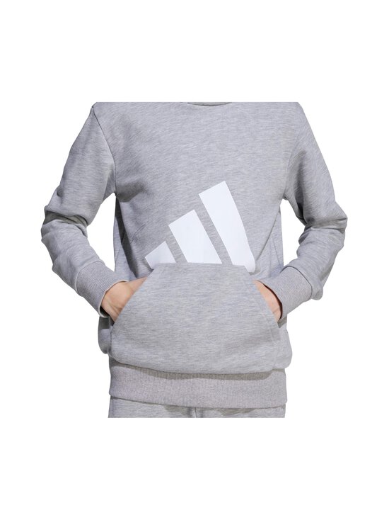 adidas Sportswear - Junior Logo BL FT HD 280 -huppari - JV9900 MGREYH/WHITE | Stockmann - photo 6