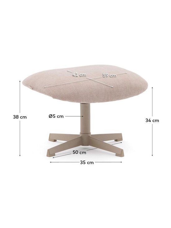 Kave Home - Jaspe-rahi - BEIGE,HARMAA - photo 5 Kave Home - Jaspe-rahi - BEIGE,HARMAA | Stockmann - photo 5