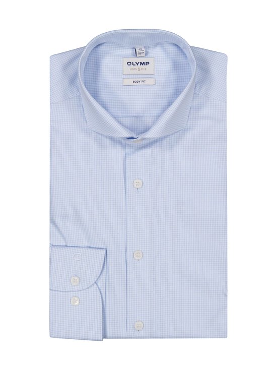 Olymp - Triiksärk Body Fit Small Check - 11 BLEU | Stockmann - photo 1