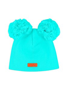 Gugguu - Müts Cotton Double Tuft - BLUE WATER | Stockmann