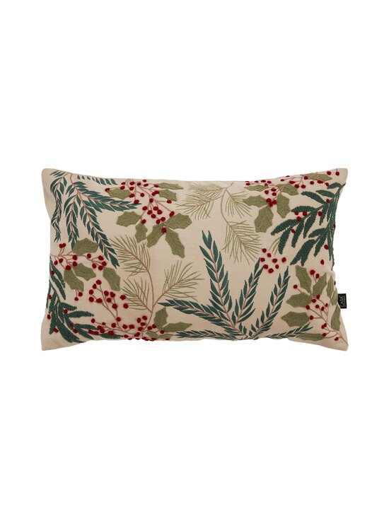 Casa Stockmann - Vindel-tyynynpäällinen - SNOW WHITE/NATURAL LINEN COMBO | Stockmann - photo 1