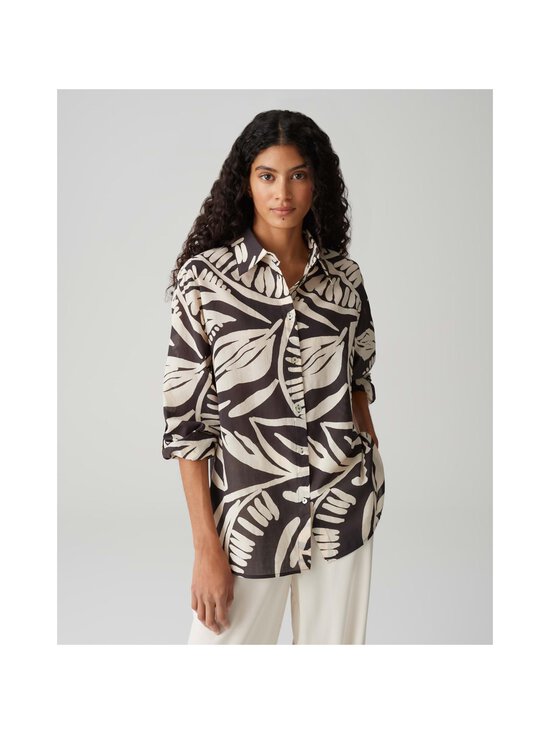 Opus - Fumine Tropical -paitapusero - 20024 MIDNIGHT BROWN - photo 2 Opus - Fumine Tropical -paitapusero - 20024 MIDNIGHT BROWN | Stockmann - photo 2