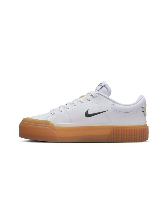 Nike - Court Legacy Lift -nahkatennarit - 100 WHITE/VINTAGE GREEN-GUM YELLOW-SAIL | Stockmann - photo 2