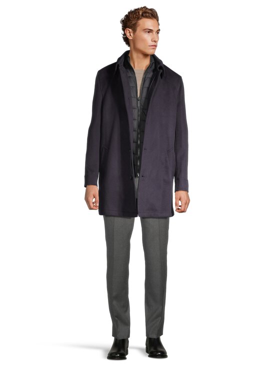 SAND Copenhagen - Blair Tech vilnas mētelis - 590 DARK NAVY BLUE | Stockmann - photo 4