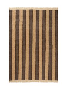 Ferm Living - Ives-matto, 140 x 200 cm - TAN/CHOCOLATE | Stockmann