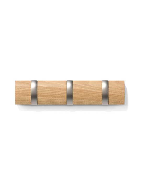 Umbra - Flip 3 Wall Hook -naulakko 30.48 x 6.35 x 3.18 cm - NATURAL - photo 1 Umbra - Flip 3 Wall Hook -naulakko 30.48 x 6.35 x 3.18 cm - NATURAL | Stockmann - photo 1