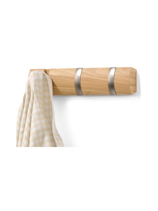 Umbra - Flip 3 Wall Hook -naulakko 30.48 x 6.35 x 3.18 cm - NATURAL - photo 2 Umbra - Flip 3 Wall Hook -naulakko 30.48 x 6.35 x 3.18 cm - NATURAL | Stockmann - photo 2