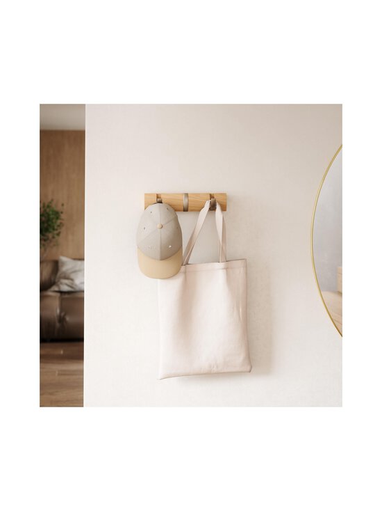 Umbra - Flip 3 Wall Hook -naulakko 30.48 x 6.35 x 3.18 cm - NATURAL - photo 4 Umbra - Flip 3 Wall Hook -naulakko 30.48 x 6.35 x 3.18 cm - NATURAL | Stockmann - photo 4