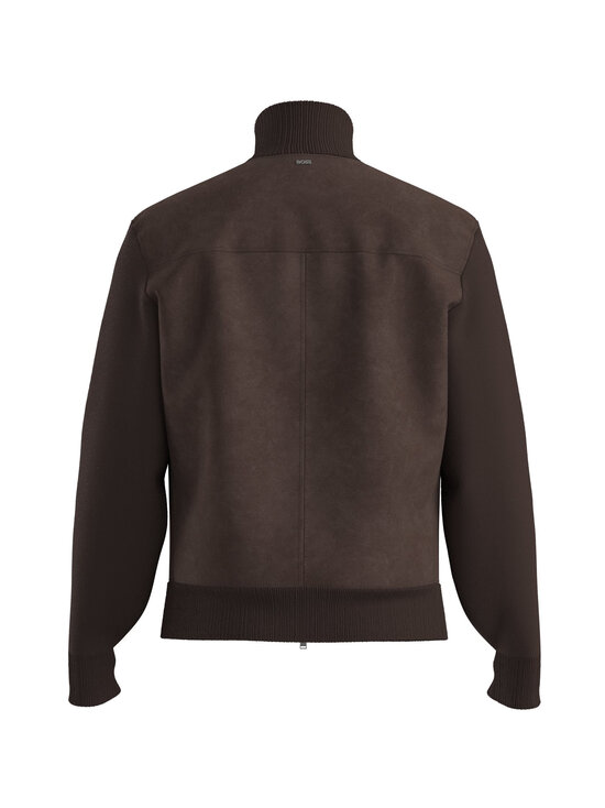 BOSS - Meter-nahkatakki - 209 DARK BROWN | Stockmann - photo 2