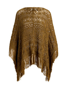 Lauren Ralph Lauren - Neuleponcho - 001 TOBACCO BRONZE | Stockmann