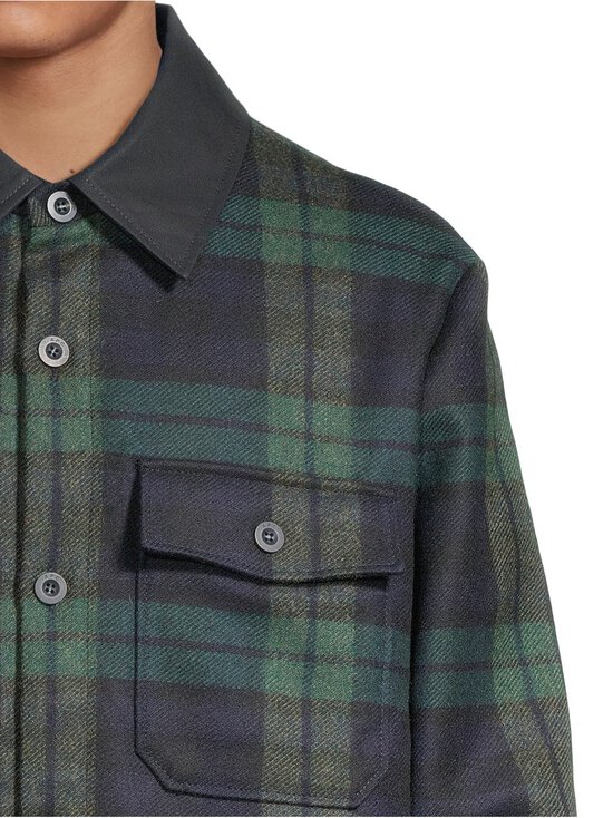 A.P.C - Mathis-ruudullinen paitatakki - IAK DARK NAVY | Stockmann - photo 4