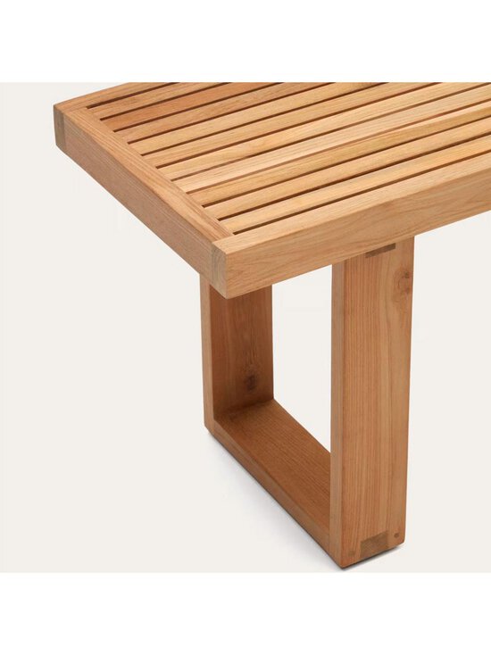 Kave Home - Canadell-penkki tiikki L 170 cm - BEIGE | Stockmann - photo 3