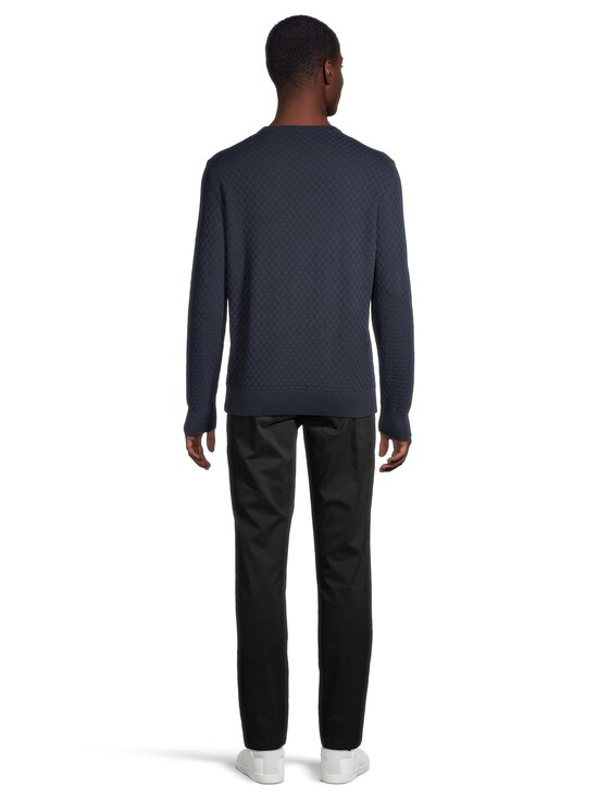 GANT - Kudum Micro Texture C-neck - 433 EVENING BLUE | Stockmann - photo 3