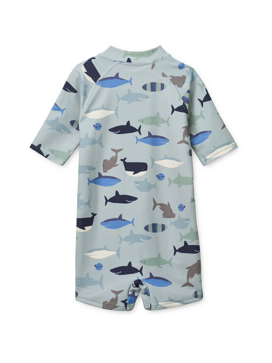 Liewood - Max Printed Jumpsuit -uimahaalari - 2619 SHARK / DOVE BLUE | Stockmann - photo 2