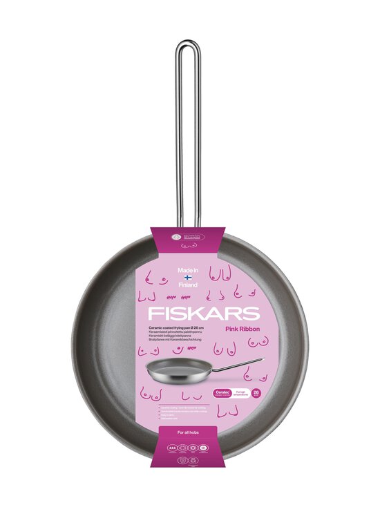 Fiskars - Pink Ribbon panna 26 cm - STEEL - photo 4 Fiskars - Pink Ribbon panna 26 cm - STEEL | Stockmann - photo 4