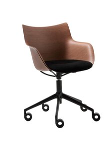 Kartell - Q/Wood-työtuoli - RUSKEA | Stockmann