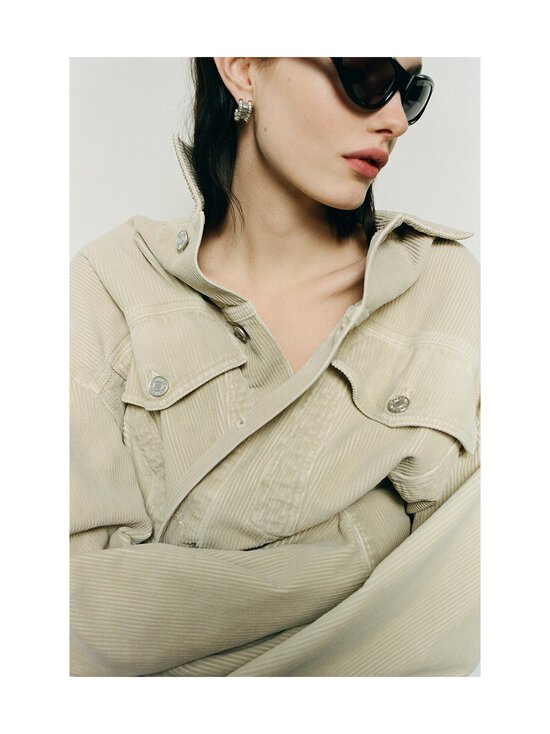 AGOLDE - Reworked Wayne velveta jaka - RICE GRASS (WSHD MD BEIGE) - photo 6 AGOLDE - Reworked Wayne velveta jaka - RICE GRASS (WSHD MD BEIGE) | Stockmann - photo 6