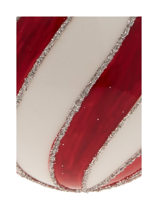 Casa Stockmann - Ziemassvētku eglītes rotājums 8 cm - RED/WHITE | Stockmann - photo 2
