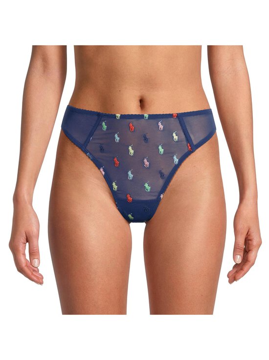 Polo Ralph Lauren - Embroidered Pony Mesh Thong -stringit - 815 NAVY - photo 2 Polo Ralph Lauren - Embroidered Pony Mesh Thong -stringit - 815 NAVY | Stockmann - photo 2