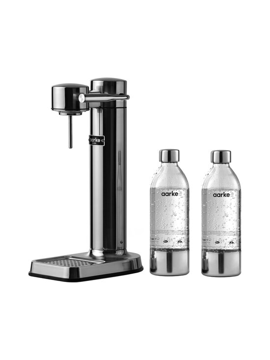 Aarke - Carbonator III hiilihapotuslaite + 2 juomapulloa - STEEL | Stockmann - photo 1